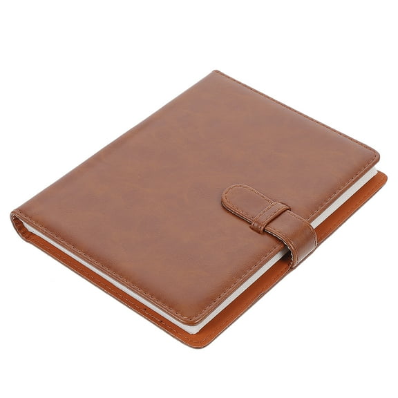 Premium Leather Mini Photo Album Cards Coupons Organizer 128 Photos Storage Book