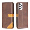 thumbnail image 1 of Premium Leather for Samsung Galaxy A32 5G Case, Kickstand Card Holder  Wallet Flip Protective Shockproof Folio Magnetic Classic Phone Case Cover for Samsung Galaxy A32 5G,Brown, 1 of 8