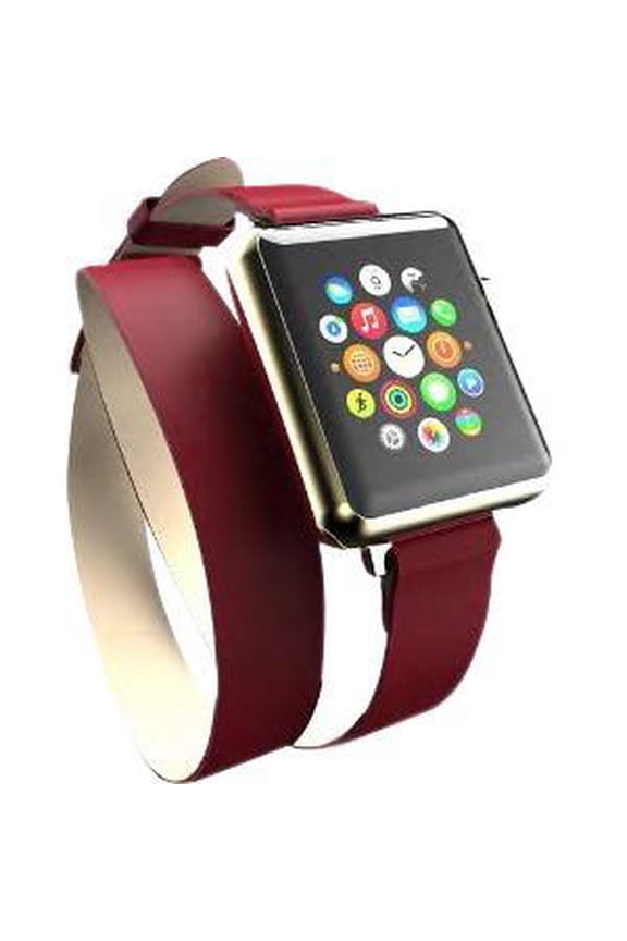 Apple Watch 42mm Premium Leather Watchband Espresso
