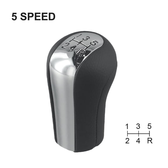 Premium Leather and Metal Construction Gear Shift Knob for Select For Toyota Models Like For Corolla and For Yaris