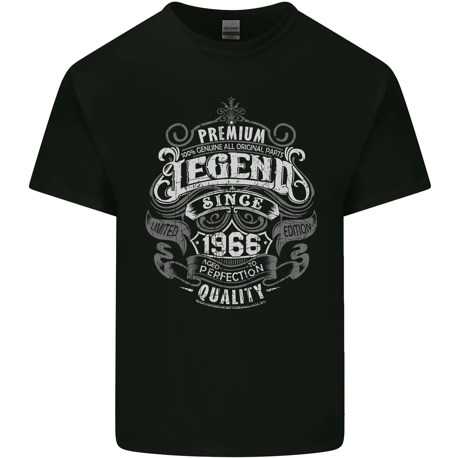 Premium Legend 59th Birthday 1966 Vintage Age Party Graphic Unisex T premium-legend-59th-birthday-1966-vintage-age-party-graphic-unisex-t