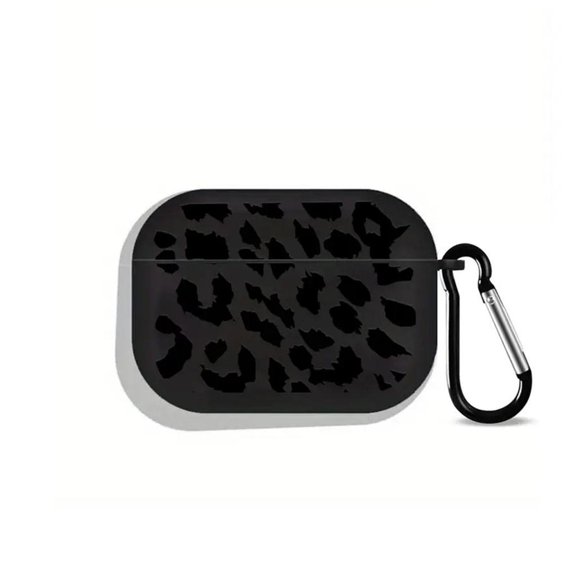 Premium Leopard Print Case For 1/2/3/4 Wireless Earphones Shock Absorption Shell