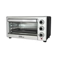 thumbnail image 1 of Premium Levella 0.7 Cubic Foot 6-Slice Toaster Oven Silver PTO210C, 1 of 2