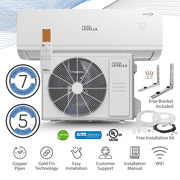 Premium Levella  12,000 BTU 19 SEER2 WIFI Included. 220V. Ductless Mini-Split Inverter+ Air Conditioner Heat Pump System Full Set