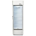 thumbnail image 1 of Premium Levella 12.5 Cu Ft Glass Door Beverage Refrigerator in Silver, 1 of 9