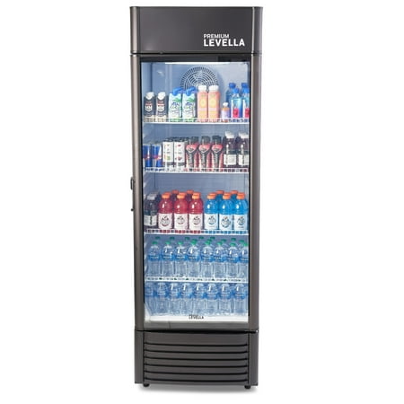 Premium Levella - 15.5 cu ft. Beverage Cooler for Cans & Bottles - Black