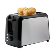 Premium Levella 2-Slice Multi-Function Toaster Black and Stainless Steel PT2205S