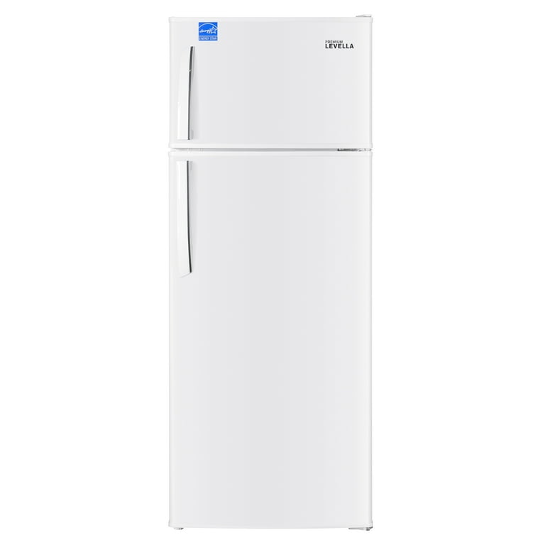 Premium Levella PRF7350HW 22 Wide 7.3 Cu. ft. Energy Star Top Freezer Refrigerator White
