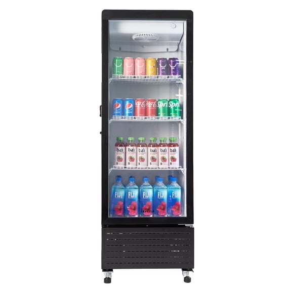 Premium Levella 7.6 Cu. Ft. Single Door Frost Free Display Refrigerator