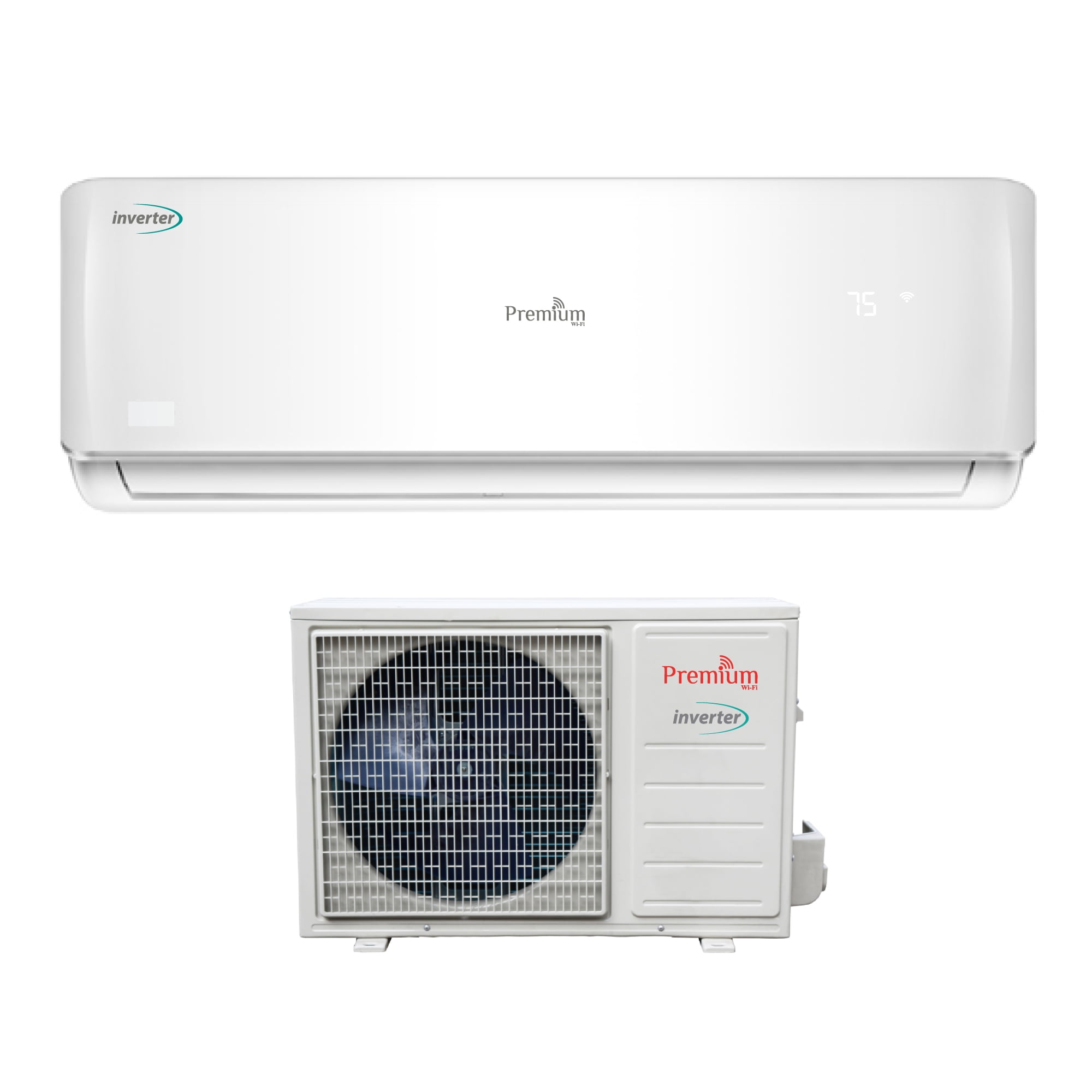 Premium Levella Smart 12000 BTU (20.8 SEER DOE) Mini-Split Air Conditioner, White