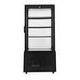thumbnail image 1 of Premium Levella PRNT297DX 2.9 Cu. Ft. 4-Sided Glass Refrigerated Display Case, 1 of 4