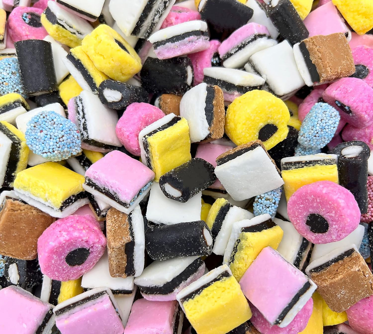 Premium Licorice Allsorts Gourmet Candy Assorted Flavors (Bulk 6.6
