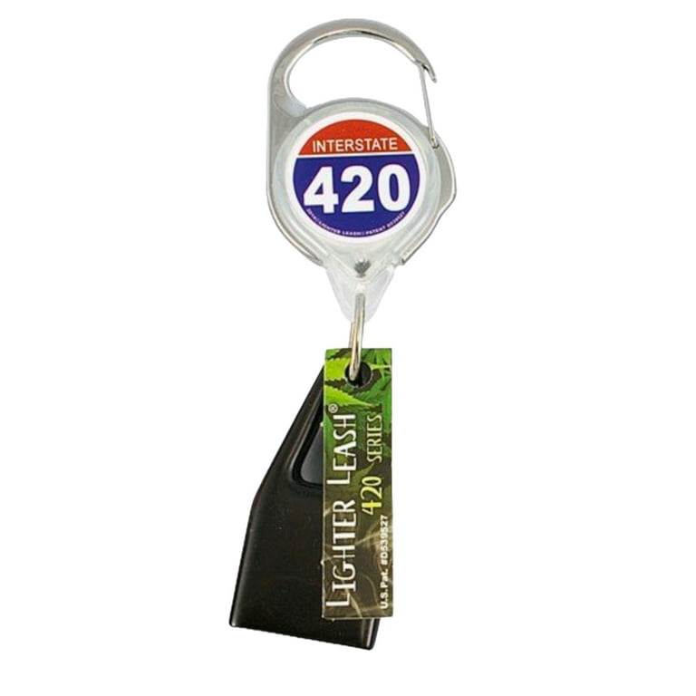 retractable cigarette lighter holder Premium Lighter Leash Retractable Lighter Holder