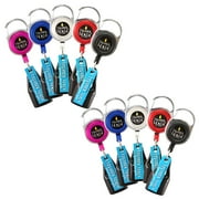 Lighter Leash   Premium Retractable Lighter Holder   Assorted Colors   10 pack