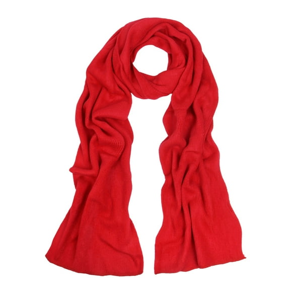 Premium Long Fine Knit Solid Color Warm Winter Scarf