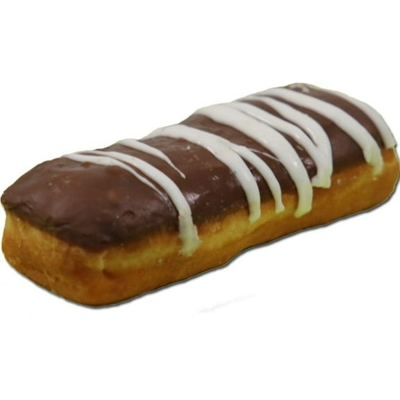Premium Long John Custard Filled With White Chocolate Iced 28.8gm (PACK OF 4)