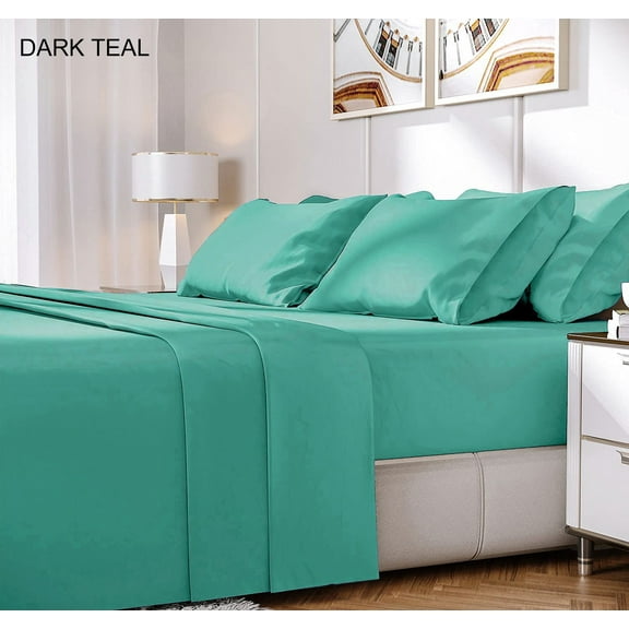 Premium Luxury 6-Piece Rayon from Bamboo Sheet Set - 40 Colors