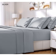 Premium Luxury 6-Piece Rayon from Bamboo Sheet Set with Deep Pockets Soft & Comfortable - 40 Colors