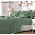 thumbnail image 1 of Premium Luxury 6-Piece Rayon from Bamboo Sheet Set with Deep Pockets Soft & Comfortable - 40 Colors, 1 of 1
