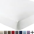 thumbnail image 1 of Premium Luxury Ultra Soft Wrinkle Resistant Fitted Sheet by Bare Home, 1 of 11