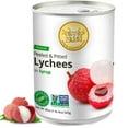 Premium Lychee in Syrup (6) Real Fruit Harvested At Peak Season