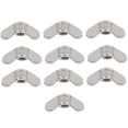 Wing Nat Premium M8 Wing Nut Fastener Hardware Accessory, 10 Pieces 304 ...