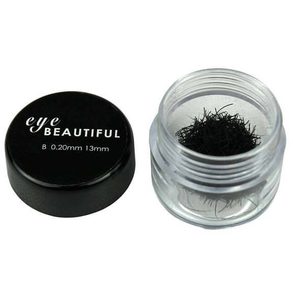 Premium MINK Individual Loose Lashes B Curl 10mm to 14mm Eyelash Extension 20MM
