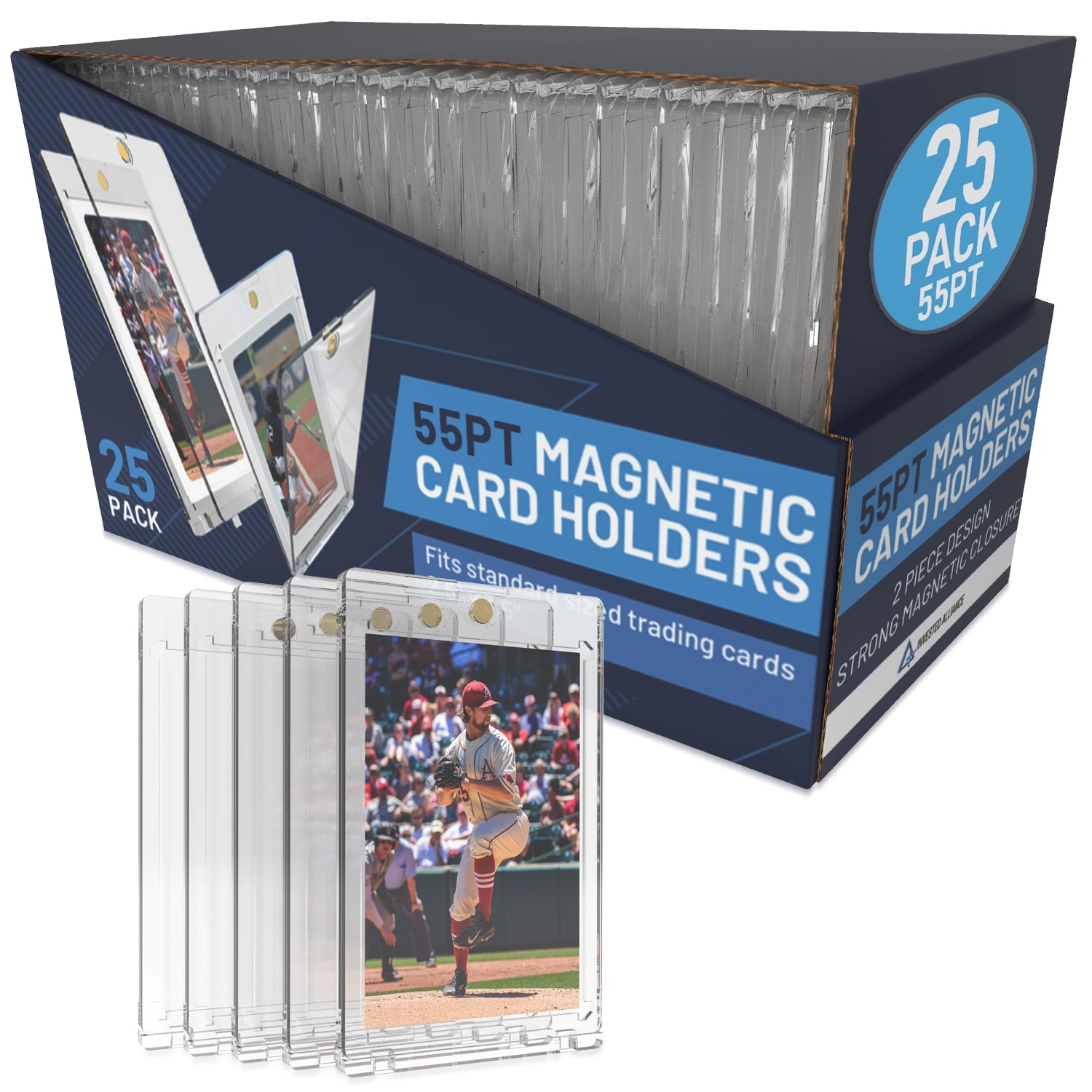 magnetic card holder binder Rayvol 4-Pocket for 35pt Holders  Holds 40 Slabs, Top-Loading Acid-Free Pages, Zipper Album for Graded & Display Cards : Toys & Games Explore the Vault X Range Vault X offers a range of products all designed for maximum protection including soft card sleeves Ultra Pro 1 Touch Binder