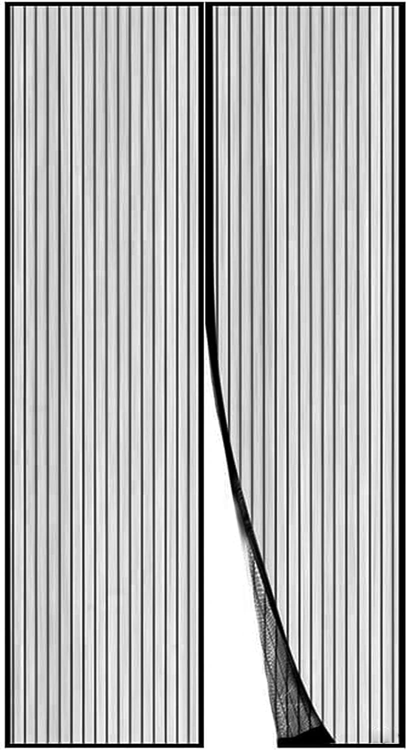 Premium Mesh Screen Door Curtain, Durable Polyester Material