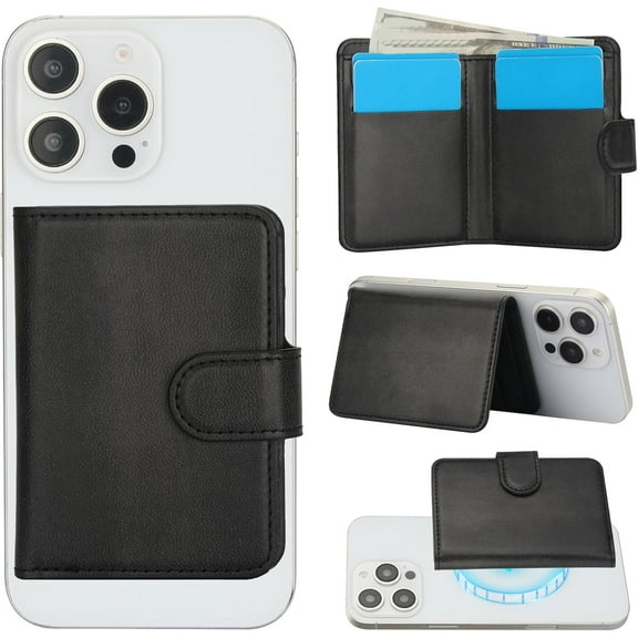 Premium Magnetic Phone Wallet with RFID Protection, Slim Design, Compatible with iPhone 12-16, Ideal for Travel and Daily Use