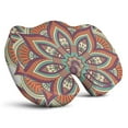 thumbnail image 1 of Premium Mandala Pattern Memory Foam Seat Cushion Ergonomic Chair Pad for Office Chair, Car, Airplane & Bleachers Sciatica, Tailbone Hip & Back Pain Relief - Chair Cushion for Long Office Workers., 1 of 5