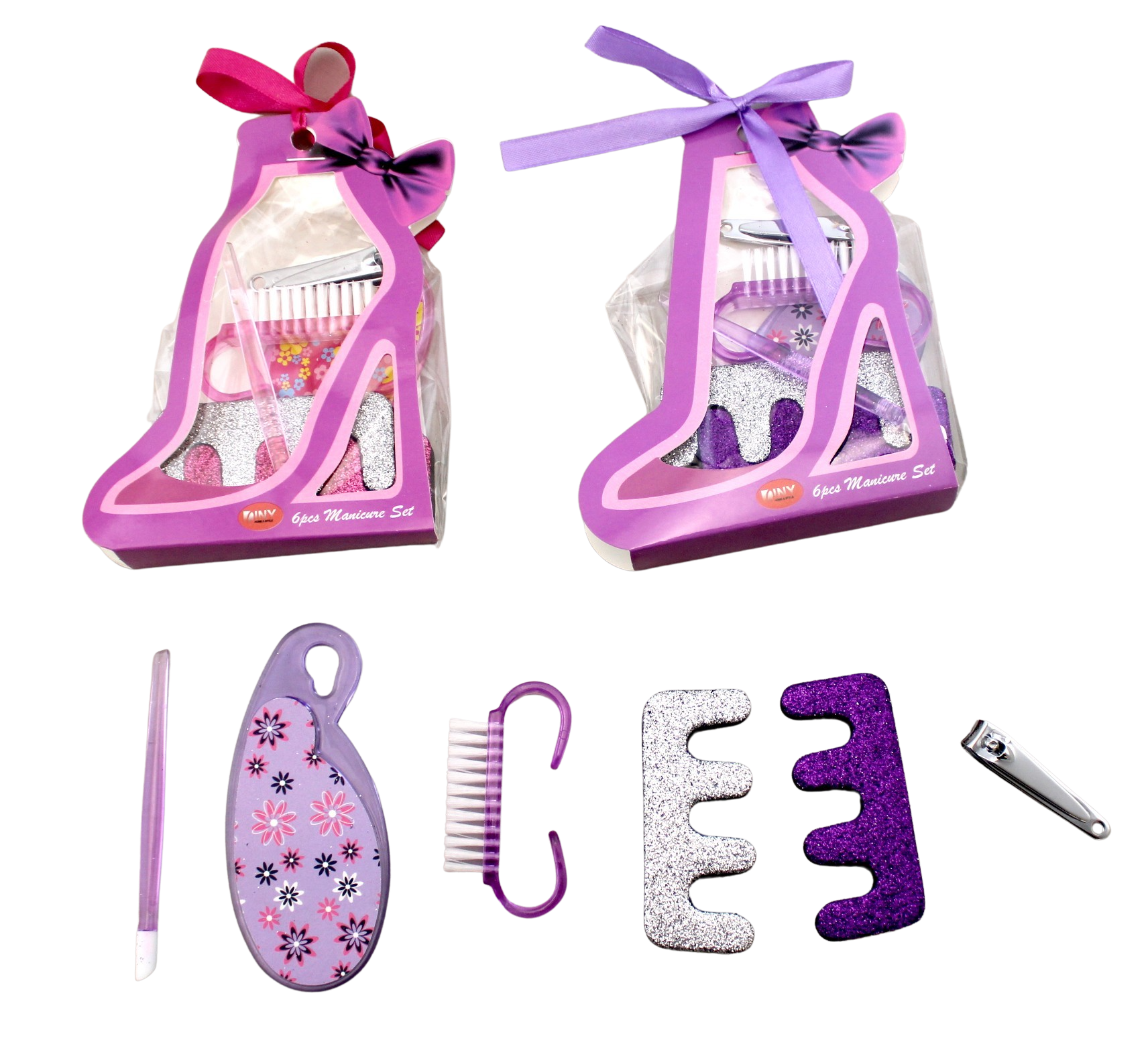 Premium Manicure Gift Set Party Favors - Lot of 12, Perfect for Spa Nights, Birthday Treats, and Stocking Stuffers for Adults and Teens