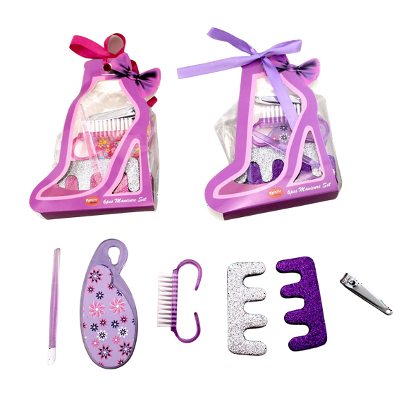 Premium Manicure Gift Set Party Favors - Lot of 12, Perfect for Spa Nights, Birthday Treats, and Stocking Stuffers for Adults and Teens