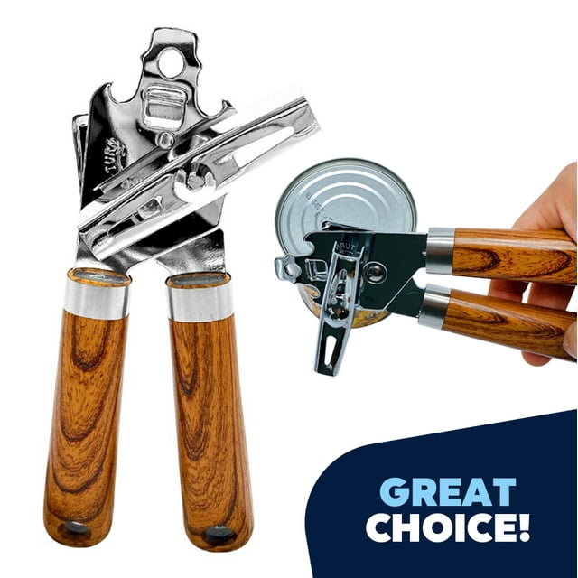 Premium Manual Can Opener, Safety Manual Can Opener for Restaurant No