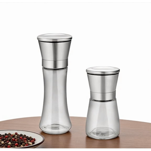 Premium Manual Coffee Grinder Set - Portable 304 Stainless Steel Grinders for Coffee Beans, Spices, and More