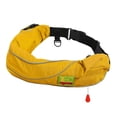 thumbnail image 1 of Premium Manual Inflatable Belt Pack PFD Waist Inflate Life Jacket with Zippered Storage Pocket for Adult Yellow Color, 1 of 5