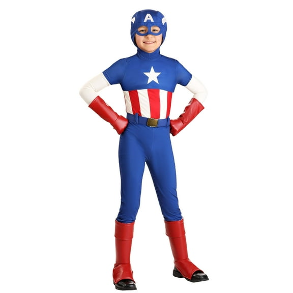 Premium Marvel Captain America Costume for Boys
