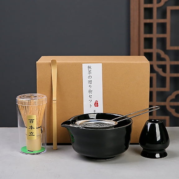 Premium Matcha Tea Set With Whisk Ceramic Bowl & Holder – Matcha Making Kit For Traditional Japanese Tea – Ideal Matcha Set For Beginners And,cooking utensils