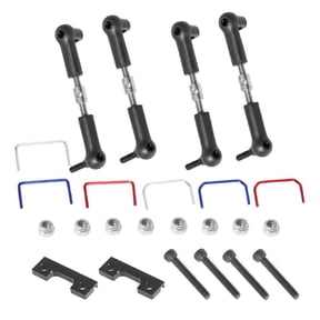 Premium Material and Construction Aluminum Alloy Plastic Ball Head for Traxxas 1/16 E-Revo/Mini Slash