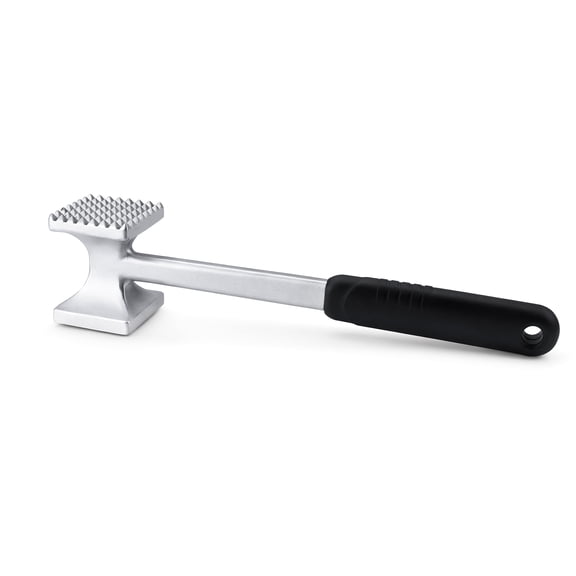 JEEXI Meat Tenderizer Mallet, Dual-Sided Meat Pounder with Textured and Smooth Sides, Heavy-Duty Meat Hammer with Comfort Grip for Chicken, Steak, Beef and Pork, 9.75 Inch
