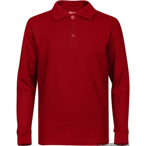 Premium Men Long Sleeve Polo Shirts – Stain Guard Polo Shirts for Men
