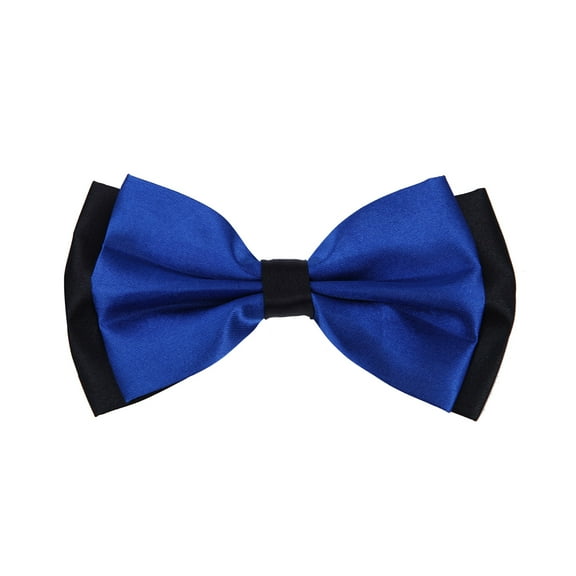 Premium Men's 2-Tone Adjustable Tuxedo Neck Bowtie Bow Tie