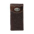 thumbnail image 1 of Premium Men's Cow Fur Cowhide Longhorn Genuine Leather Bifold Wallet, 1 of 1