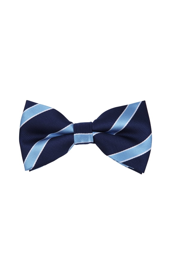 Premium Men's Striped Adjustable Tuxedo Neck Bowtie Bow Tie