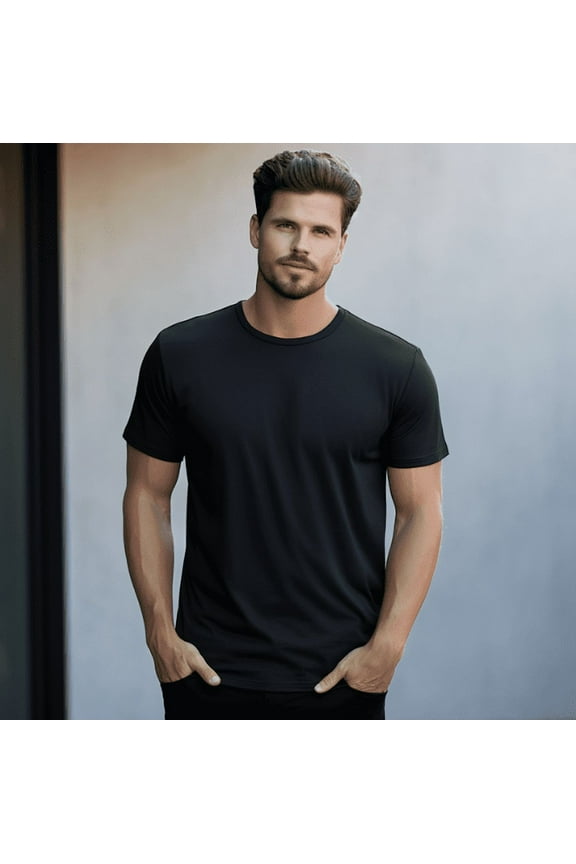 Premium Men's T Shirt Breathable, Odor Free, Light Weight