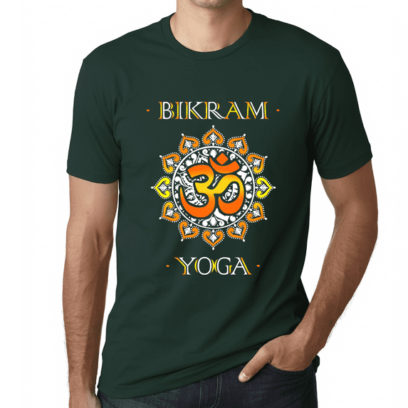 Premium Mens Bikram Yoga Shirts for Men Vintage OM Bikram Yoga Shirt