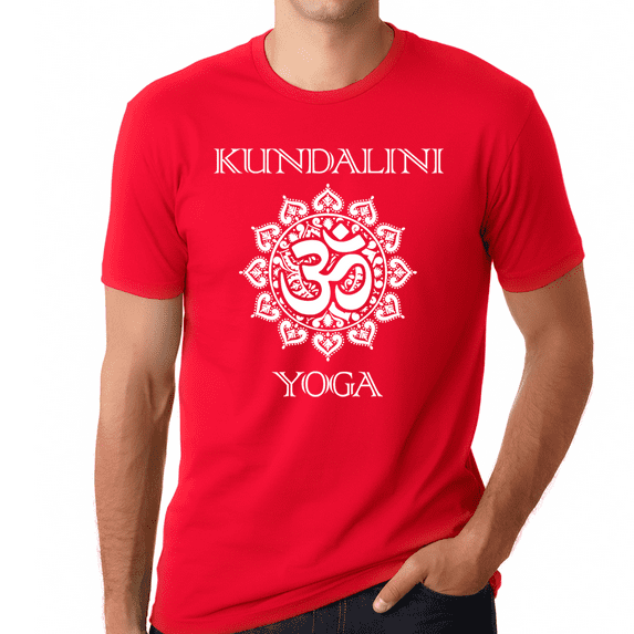 Premium Mens KUNDALINI Yoga Shirts for Men Vintage OM KUNDALINI Yoga Shirt