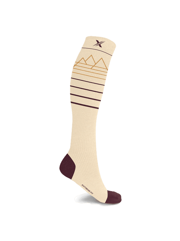 Premium Merino Wool Compression Socks - Designed For Winter, Hiking, Camping, Snowboarding, Skiing