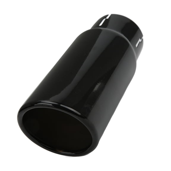 Premium Metal Exhaust Muffler Tip with Expandable Inlet and Adjustable Clamp Bolt-On Tailpipe Extension Replacement Kit for Tacoma Truck 2005-2020 Black Finish 10.23 inches / 26.0 cm