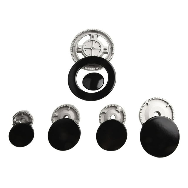 Premium Metal Gas Stove Cap Kit Improved Flame Distribution for Sabaf